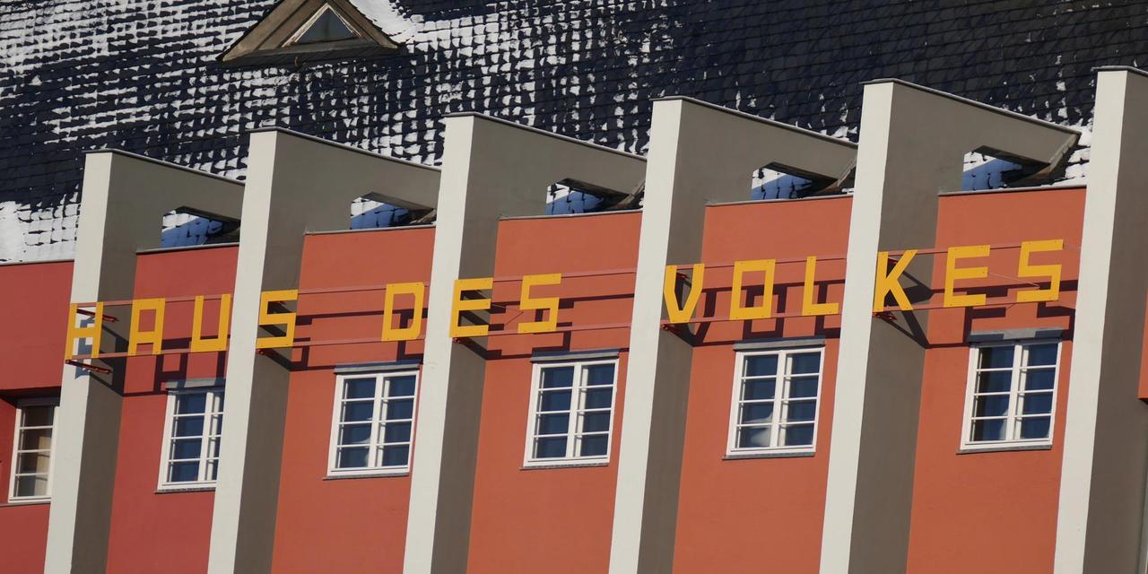 Haus Des Volkes - Das Bauhaushotel Probstzella Екстериор снимка