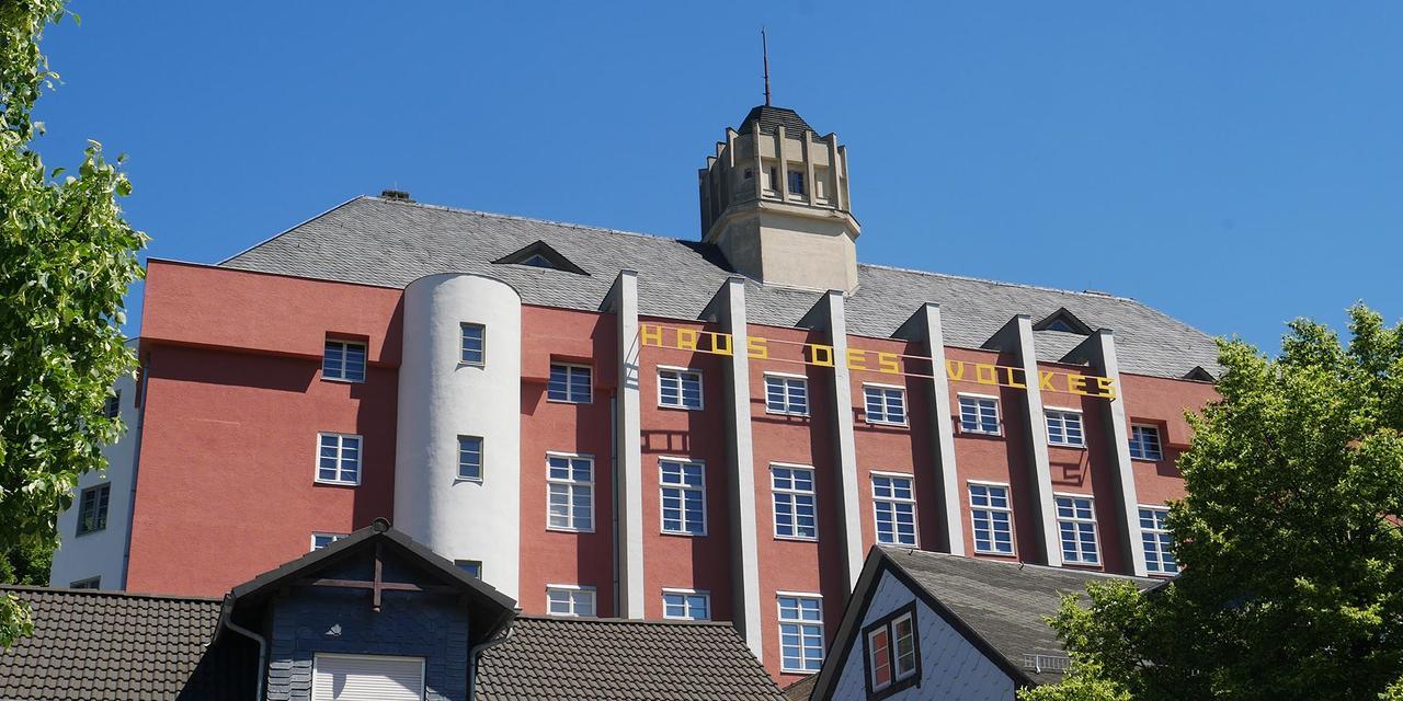 Haus Des Volkes - Das Bauhaushotel Probstzella Екстериор снимка